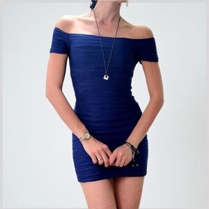 Royal blue mini